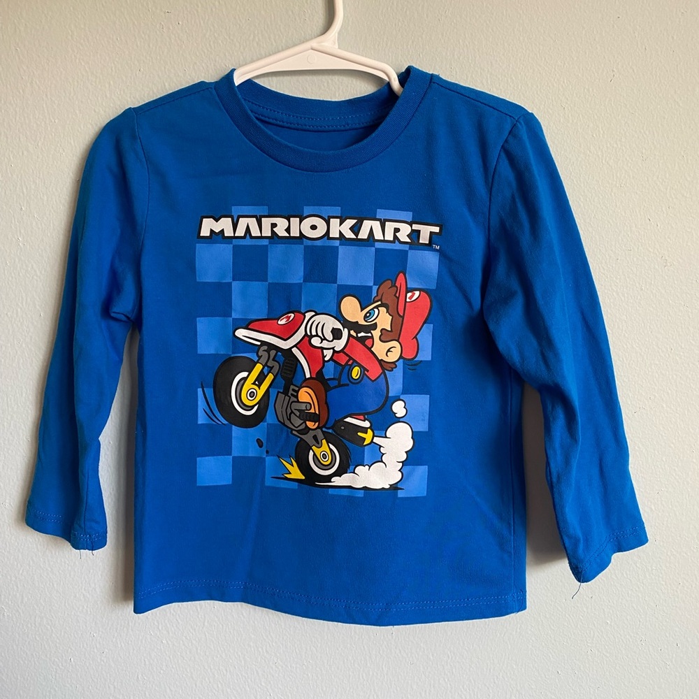 Mario kart long sleeve shirt